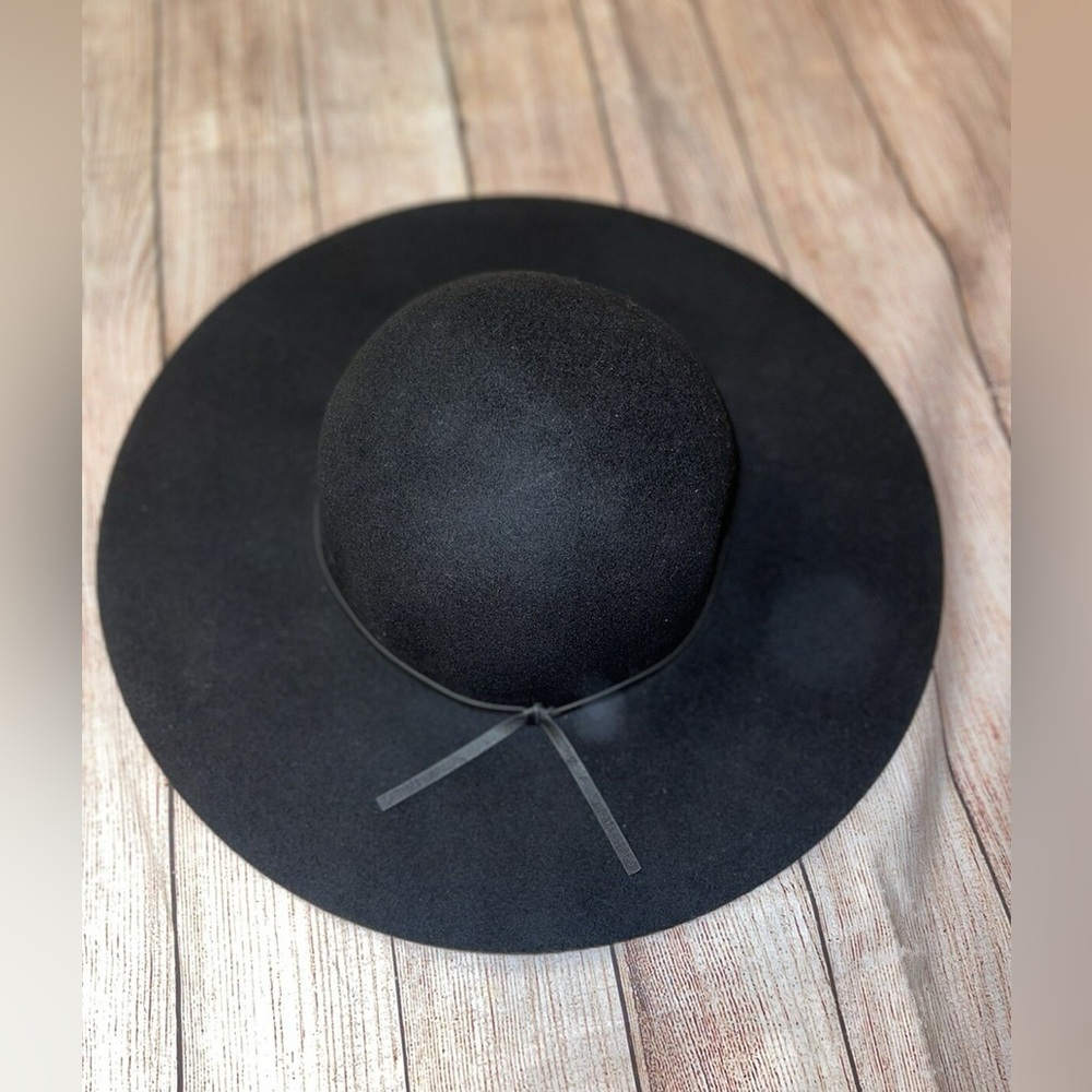 A New Day Black Wide-Brim Hat